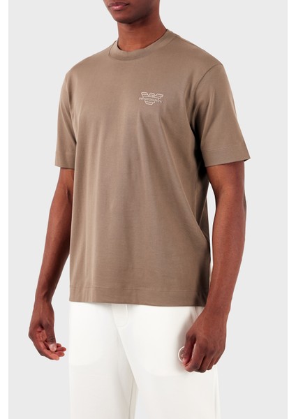 Bisiklet Yaka Pamuk Regular Fit T Shirt Erkek T Shirt 3D1TH3 1jocz 04B4