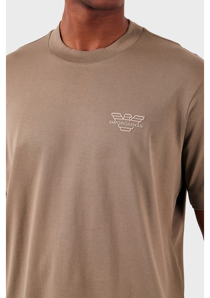 Bisiklet Yaka Pamuk Regular Fit T Shirt Erkek T Shirt 3D1TH3 1jocz 04B4
