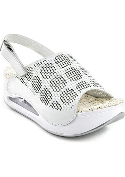 Jambe 34221-019 Air-Max Taban Kadın Sandalet Beyaz 36-40 fiyatları