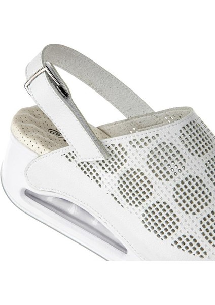 Jambe 34221-019 Air-Max Taban Kadın Sandalet Beyaz 36-40 modelleri