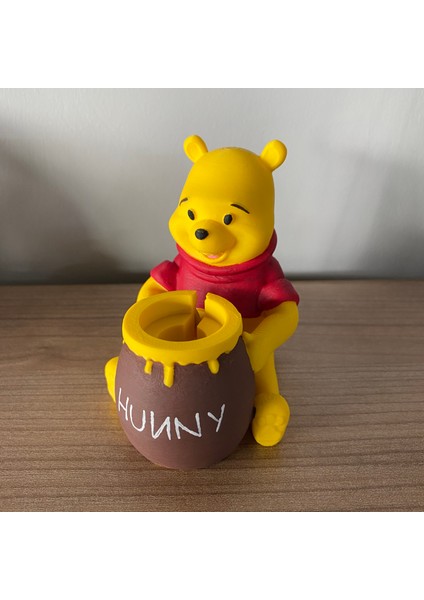 Apple Watch ve Samsung Watch Stand Winnie The Pooh El Boyaması Figür Sevimli Ayı Akıllı Saat Stand modelleri