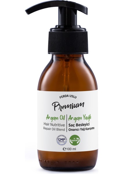 Argan Yağlı Saç Besleyici Onarıcı 100 ml