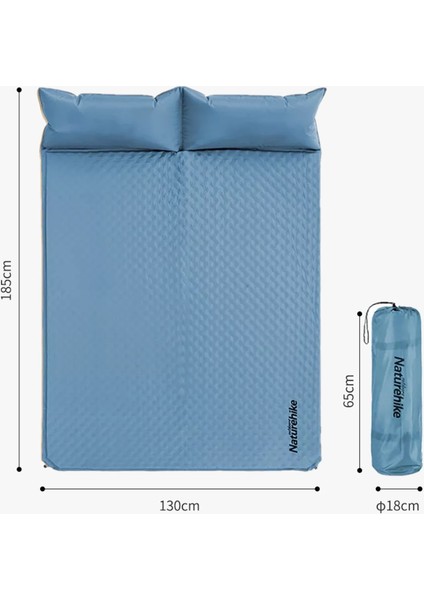 Ultralight Çift Kişilik Şişme Kamp Matı | 185*130*2.5 cm | modelleri