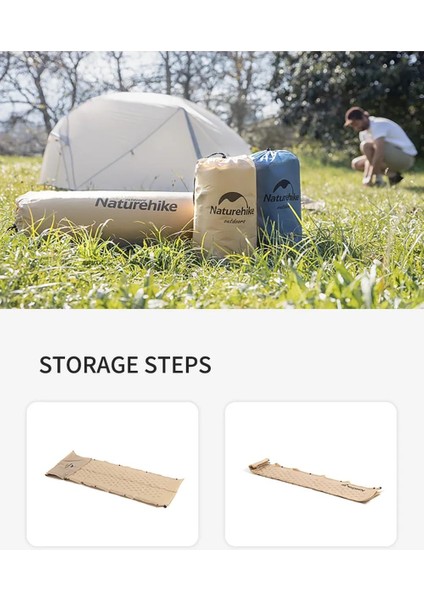 Ultralight Çift Kişilik Şişme Kamp Matı | 185*130*2.5 cm | fırsatları