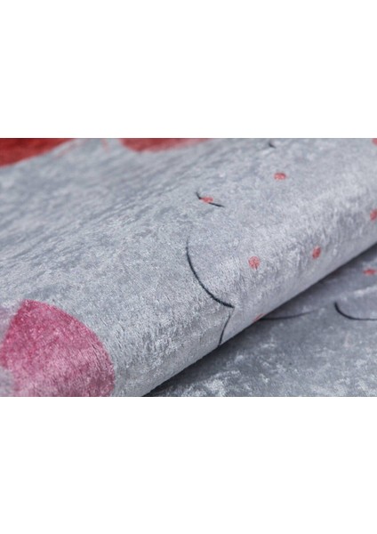 Çocuk Halısı ve Bebek Halısı Yıkanabilir Kaymaz Taban Pembe Desen Dijital Baskı Halı HC049 fırsatları
