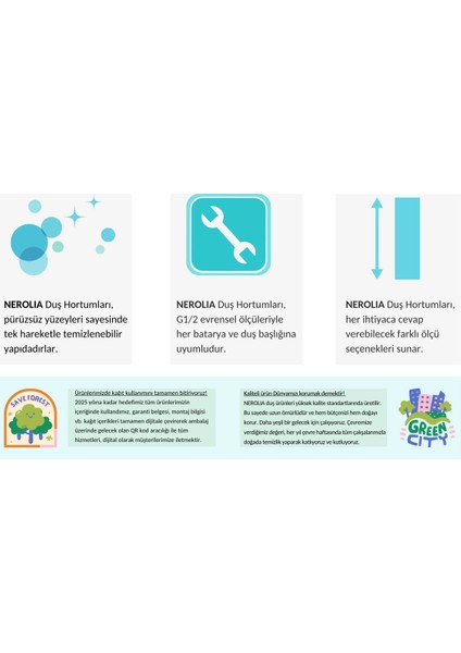 Tekno Trust 150CM Yüksek Kaliteli Banyo Duş Hortumu indirimleri