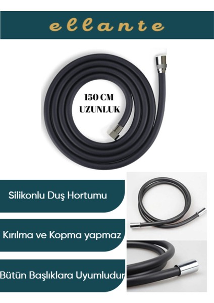 Tekno Trust 5 Fonksiyonlu Su Tasarruflu Çelik Paslanmaz Su Çıkışlı Filtreli Turbo Duş Başlığı Pvc Hortum Set fırsatları