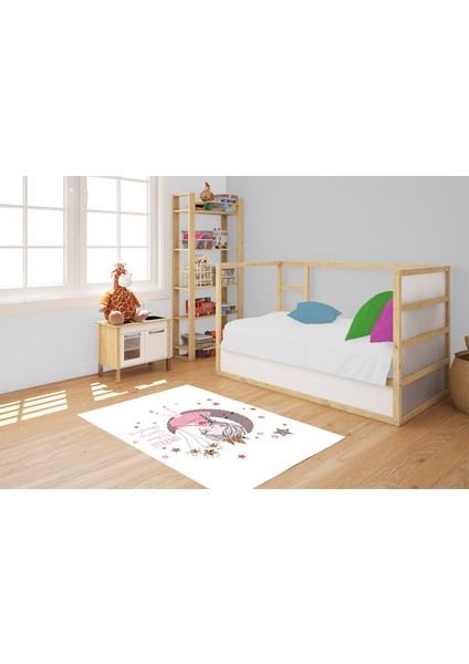 Çocuk Halısı ve Bebek Halısı Yıkanabilir Kaymaz Taban Figürlü Beyaz Dijital Baskı Halı HC081 fiyatları