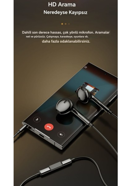 Kablolu Kulaklık Hd Ses Hi-Fi Ses Hd Arama Beyaz/Kırmızı/Siyah/Pembe fiyatları