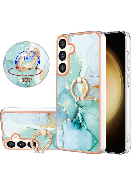 Samsung Galaxy S24 Mermer Electoleed Cover Green 003 Telefon Kılıfı (Yurt Dışından) fiyatları
