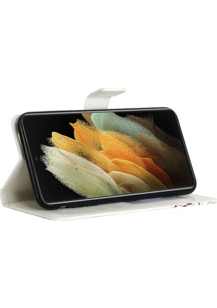 Samsung Galaxy S23 Ultra Pu Deri 3D Desen Baskı Kıçları Karahindi Tezgahı Telefon Kılıfı (Yurt Dışından)