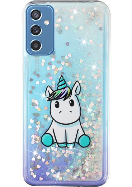 Samsung Galaxy S23 Fe Quicksand Yumuşak Tpu Boğulma Desen A Horse Telefon Kılıfı (Yurt Dışından)