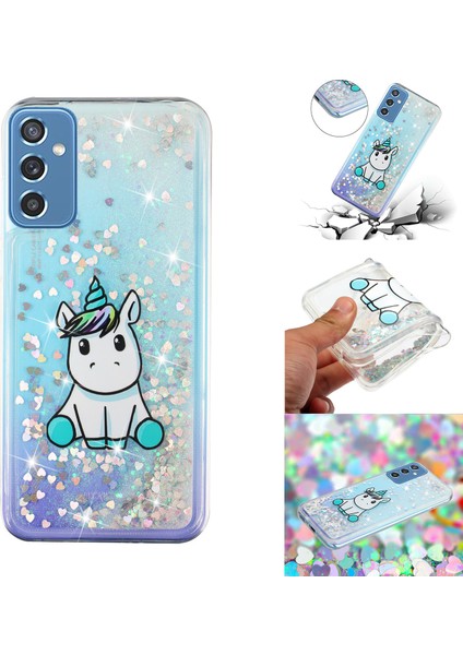 Samsung Galaxy S23 Fe Quicksand Yumuşak Tpu Boğulma Desen A Horse Telefon Kılıfı (Yurt Dışından) fiyatları