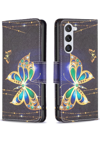 Samsung Galaxy S24 Deseni Baskı Yahudi Kelebek Telefon Kılıfı (Yurt Dışından)