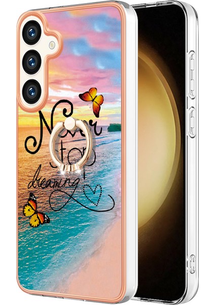 Samsung Galaxy S24 Kaplama Tpu Cover Cover Durma Dreaming Telefon Kılıfı (Yurt Dışından)