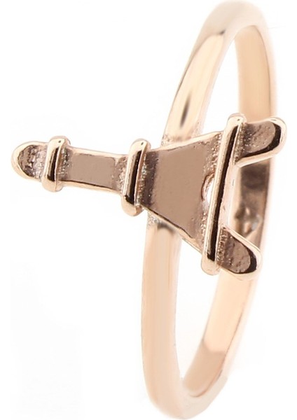 Gümüş 925 Ayar Kadın Gümüş Yüzük Eyfel Kulesi