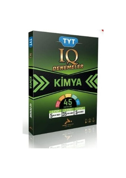 TYT IQ Kimya Video Çözümlü 45 Branş Deneme