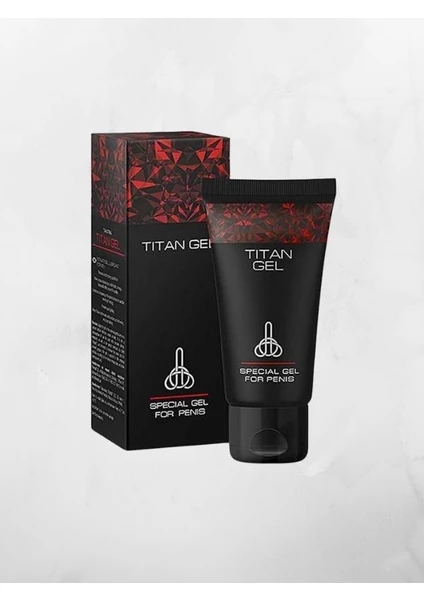 Aşkın Deposu Titan Red Gel Penis Bakım Kremi 50 ml