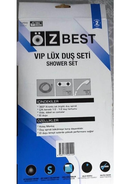 Tekno Trust Duş Takımı Lüks 3 Fonks Defne modelleri