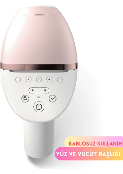 Lumea Premium Ipl Prestige Tüy Alma Cihazı 2 Akıllı Başlık (Vücut, Yüz), Kablosuz Kullanım Kolaylığı,lambader