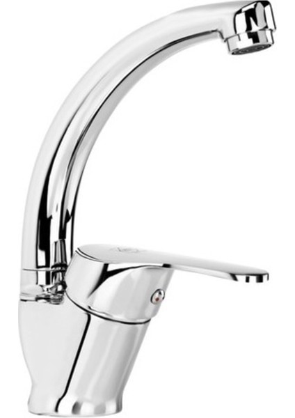 Tekno Trust Duş Seti Krom 2'li Duş Seti Kuğu Borulu Banyo Çeşmesi Musluğu