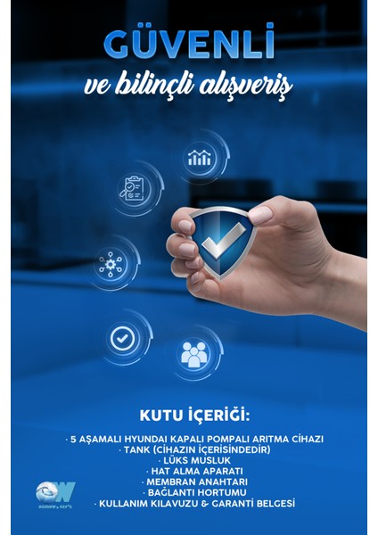 Hnd-35 Su Arıtma Cihazı Pompalı indirimleri