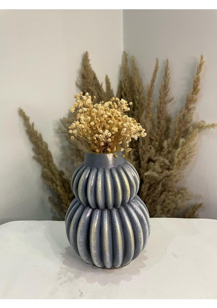 Iskandinav Çizgili Bubble Vazo Model 3 modelleri