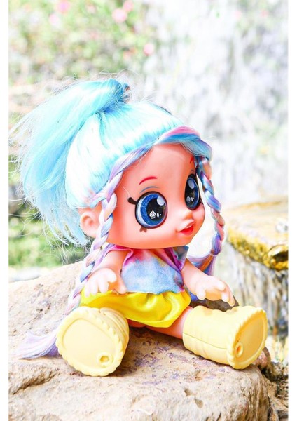 Global Toys - GL100354 Roza Şeker Kız Roza Sweet Girl, Sesli Şeker Kız