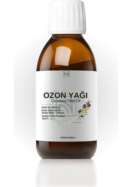 Ozon Yağı 250 ml %100 Doğal (Soğuk Sıkım Ozonlanmış Zeytinyağı.)