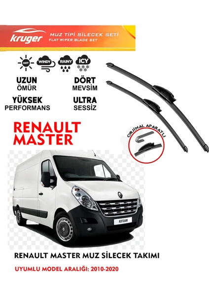 Renault Master Muz Silecek Takımı (2010 - 2020)