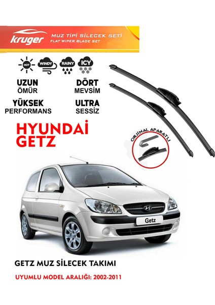 Hyundai Getz Muz Silecek Takımı (2002 - 2011)