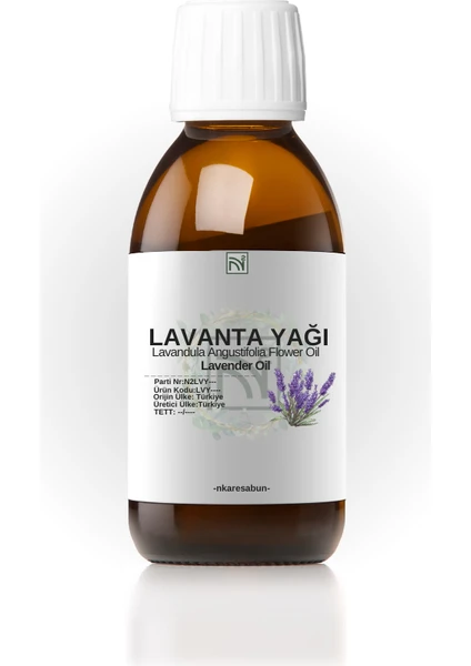 Lavanta Yağı %100 Saf Doğal Soğuk Sıkım Yağı 20 ml