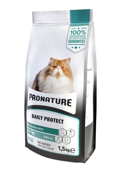 Pronature Adult Tavuklu ve Pirinçli Yetişkin Kedi Maması 1.5 kg