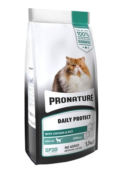 Pronature Adult Tavuklu ve Pirinçli Yetişkin Kedi Maması 1.5 kg