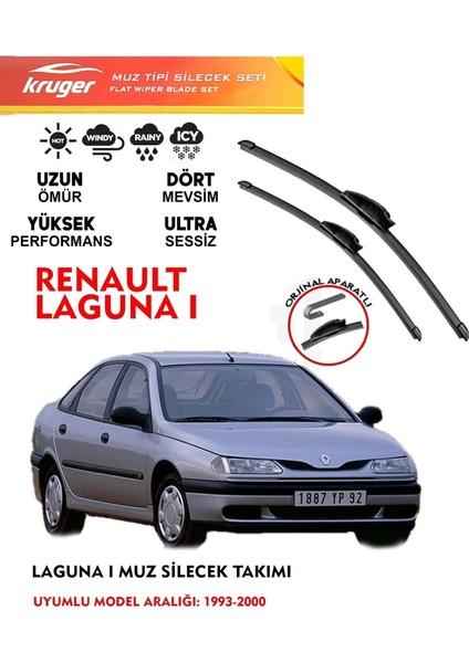 Renault Laguna 1 Silecek Seti 1.6 Motor Araca Özel Orijinal Aparat