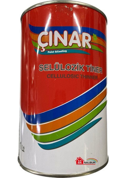 Çınar Selülozik Tiner 1 Litre