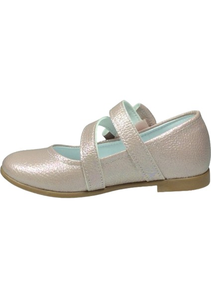 1010 Ort Emt Patik Pudra Vk Parlak Babet Çatal Bantlı Kız Çocuk Abiye Ayakkabı Fantezi modelleri