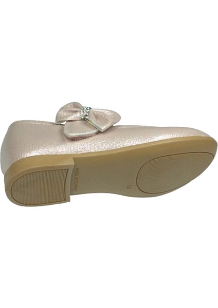 1010 Ort Emt Patik Pudra Vk Parlak Babet Çatal Bantlı Kız Çocuk Abiye Ayakkabı Fantezi indirimleri