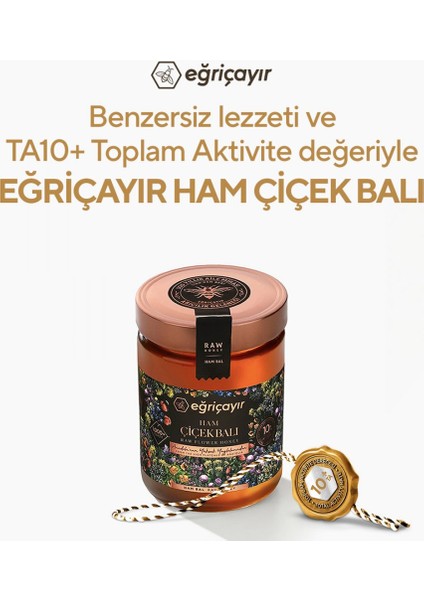 Ham Çiçek Balı TA10+ 850G (Doğal, Hakiki)