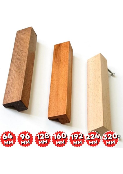 Dolap Kulpu, Doğal Ahşap Kulp, Çekmece Kulpu, Mutfak Dolap Kulplari, Mobilya Kulpları, Dekoratif Kulp
