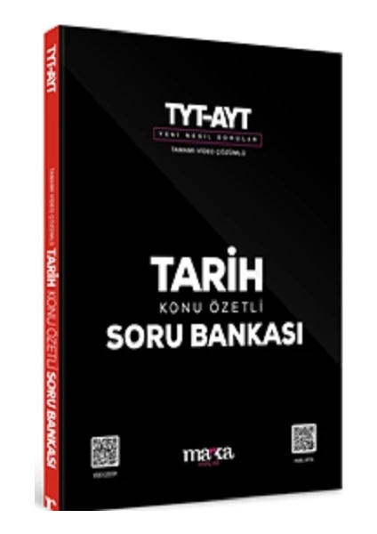 Marka Yayınları 2025 TYT AYT Tarih Konu Özetli Yeni Nesil Soru Bankası