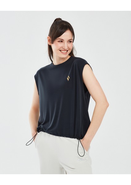 Soft Touch W Tank T-Shirt Kadın Siyah  S241128-001