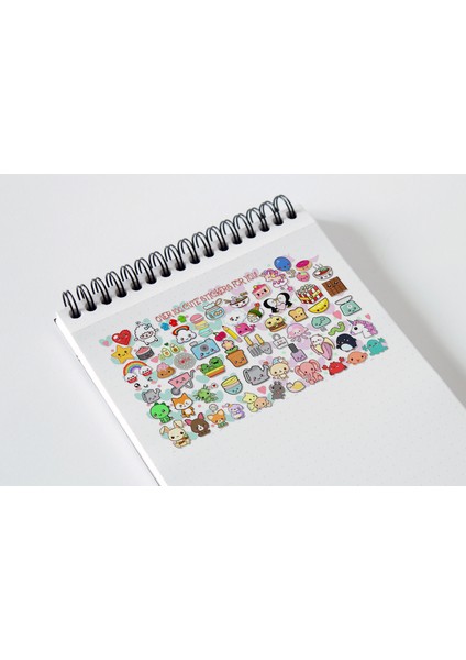 Sticker Seti Planner Ajanda Bullet Journal Için Uygun Set