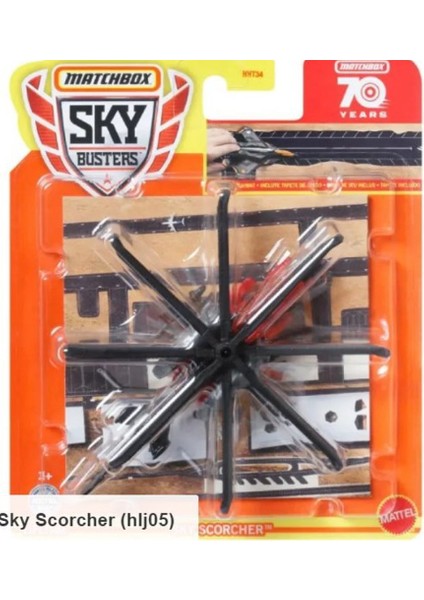 Sky Scorcher Helikopter Figür HHT34 Serisi