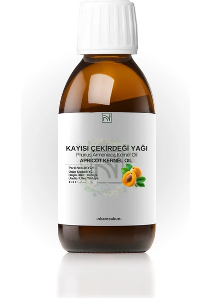 Kayısı Çekirdeği Yağı %100 Saf Doğal Soğuk Sıkım Yağı 20 ml