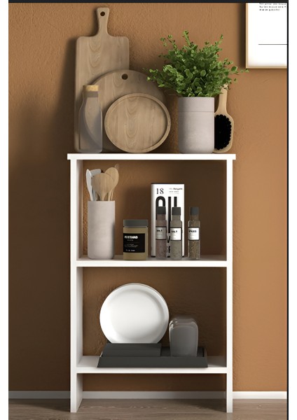 Mutfak Banyo Dolabı Rafı Çok Amaçlı Organizer Raflar Ahşap Raflı fiyatları