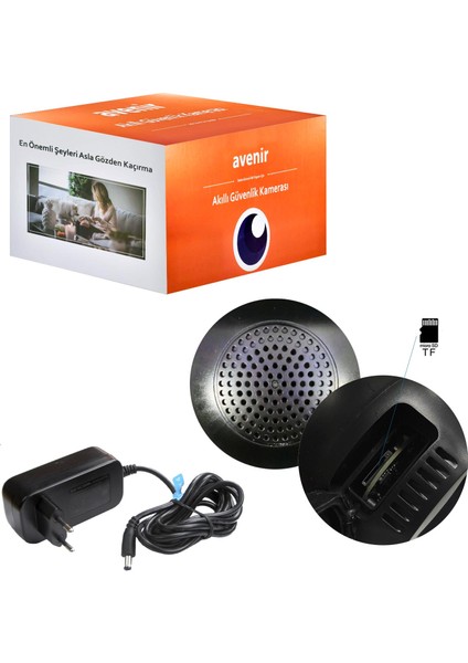 AV-S300 Ip Smart Akıllı Güvenlik Kamerası 2mp Renkli Gece Görüş fiyatları