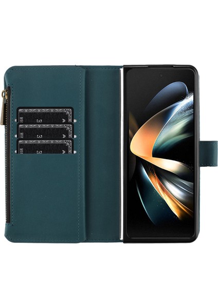 Samsung Galaxy Z Kat3 5g Fermuar Cep ı Mat Pu Deri Telefon Kılıfı (Yurt Dışından) fiyatları