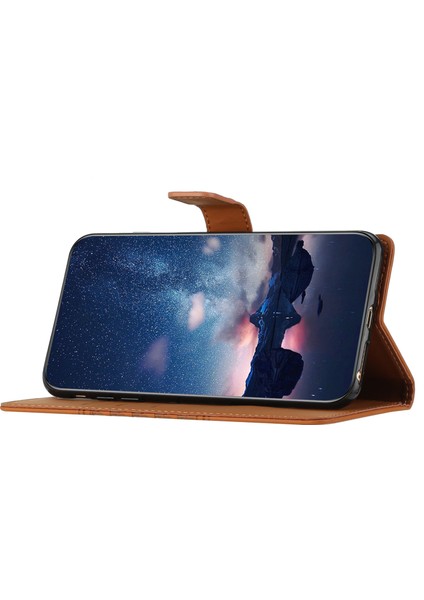 Samsung Galaxy A15 5g Baskılı Rhombus Kahverengi Telefon Kılıfı (Yurt Dışından)