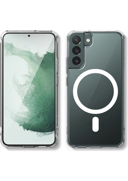 Samsung Galaxy S24 Tpu Crystal Magsafe Uyumlu Telefon Kılıfı (Yurt Dışından)